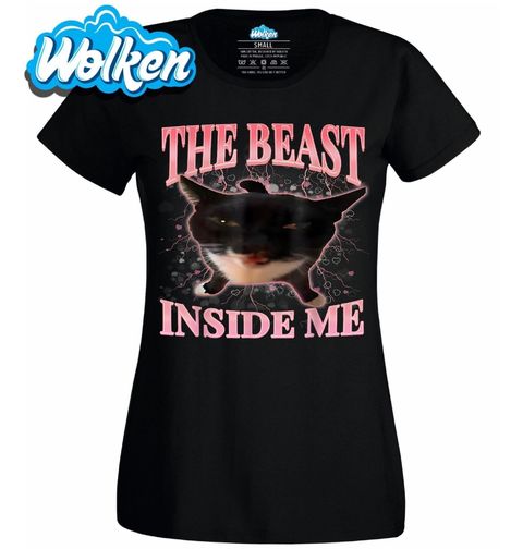 Obrázek produktu Dámské tričko Vnitřní šelma Kočka The Beast Inside Me