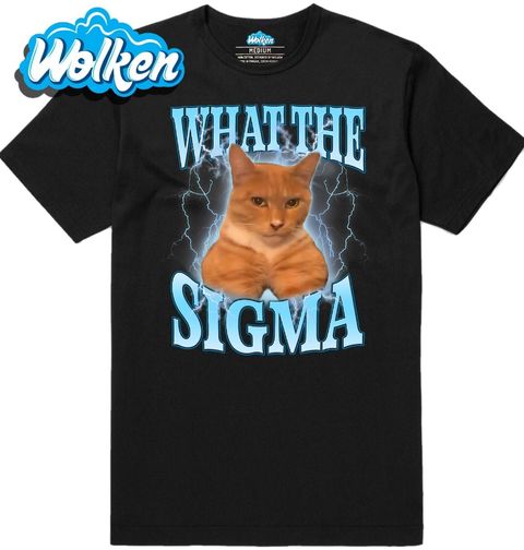 Obrázek produktu Pánské tričko Sigma Kočka What the Sigma Cat?