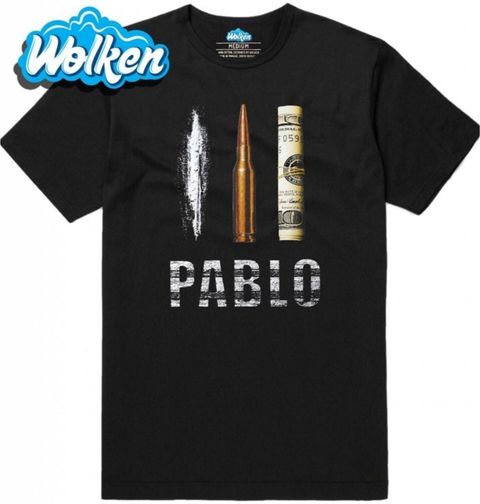 Obrázek produktu Pánské tričko Pablo Escobar Plata o Plomo