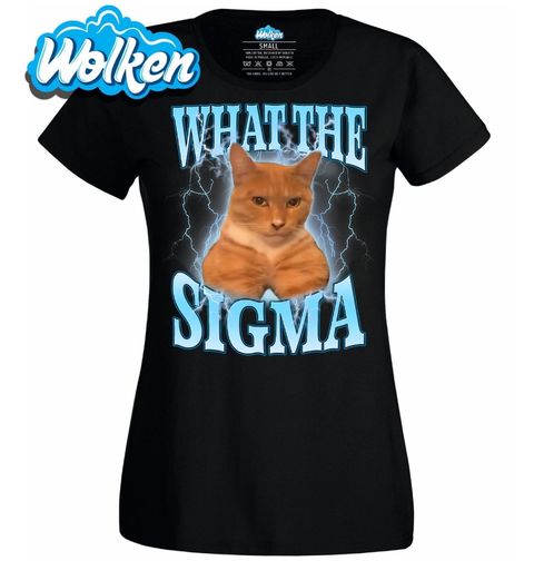 Obrázek produktu Dámské tričko Sigma Kočka What the Sigma Cat?
