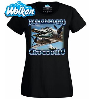 Dámské tričko Bitevní Bombardino Crocodilo.jpg