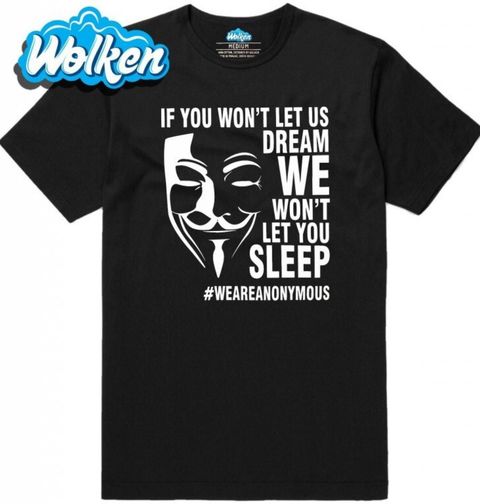 Obrázek produktu Pánské tričko Anonymous WE ARE ANONYMOUS