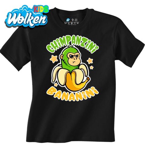 Obrázek produktu Dětské tričko Šimpanz v Banánu Chimpanzini Bananini
