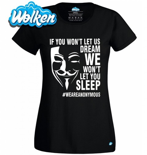 Obrázek produktu Dámské tričko Anonymous WE ARE ANONYMOUS
