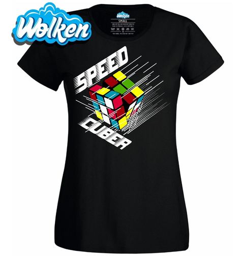 Obrázek produktu Dámské tričko Rubikova kostka SPEED CUBER