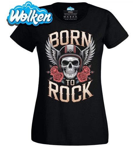 Obrázek produktu Dámské tričko Zrozen pro Rock and Roll