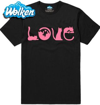 Pánské tričko Láska ke Kočkám LOVE.jpg