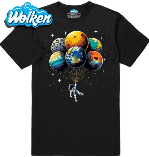 Obrázek produktu Pánské tričko Astronaut Vesmírný let balónem