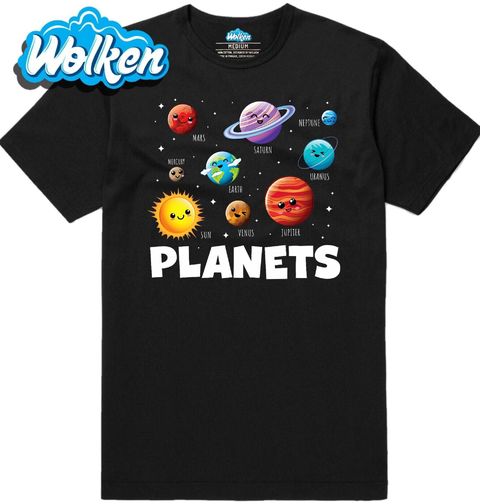 Obrázek produktu Pánské tričko Usměvavé planety
