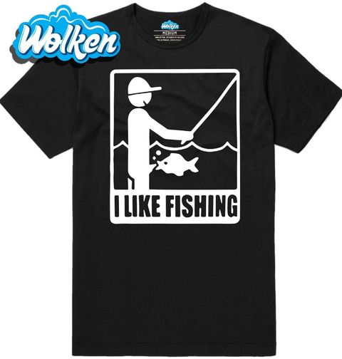 Obrázek produktu Pánské tričko Uspokojený Rybář I Like Fishing