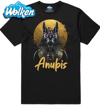 Pánské tričko Bůh Podsvětí Anubis.jpg