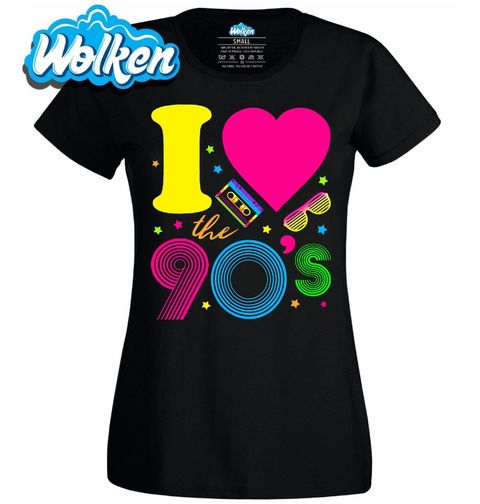 Obrázek produktu Dámské tričko Miluju devadesátky I Love the 90’s Retro