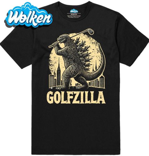 Obrázek produktu Pánské tričko Golfzilla odpaluje Godzilla