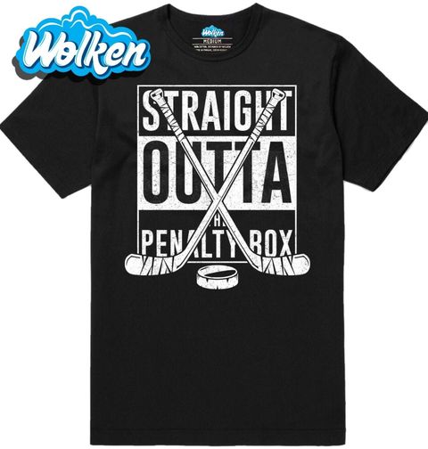 Obrázek produktu Pánské tričko Rovnou z trestné lavice Hokej Straight Outta Penalty Box