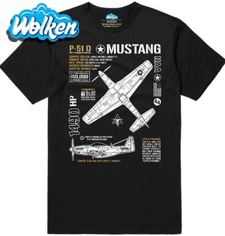Pánské tričko P-51 Mustang Legenda nebes.jpg