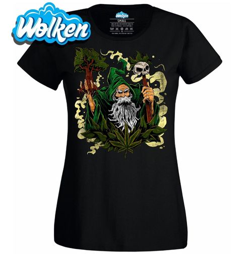 Obrázek produktu Dámské tričko Čaroděj Trávy Weed Wizard