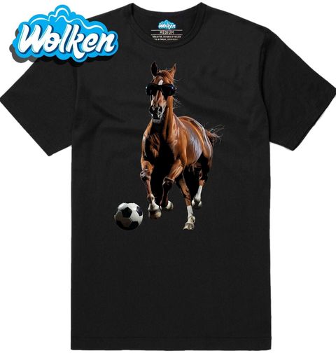 Obrázek produktu Pánské tričko Kůň Fotbalista