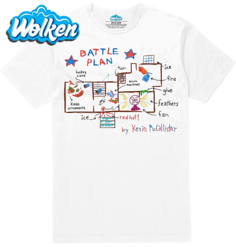 Obrázek produktu Pánské tričko Bojový Plán Sám Doma Battle Plan