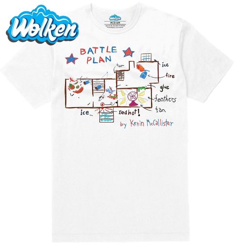 Obrázek produktu Pánské tričko Bojový Plán Sám Doma Battle Plan