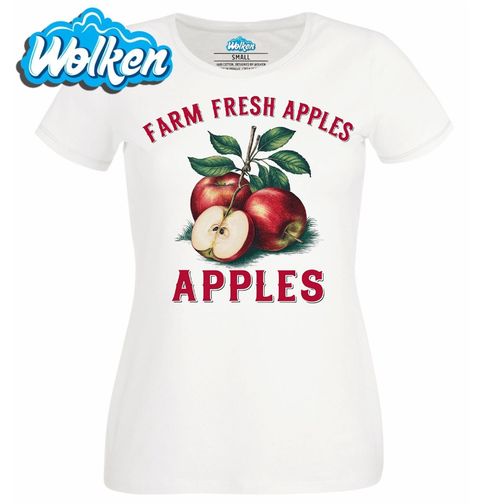 Obrázek produktu Dámské tričko Farmářská Jablka Farm Fresh Apples