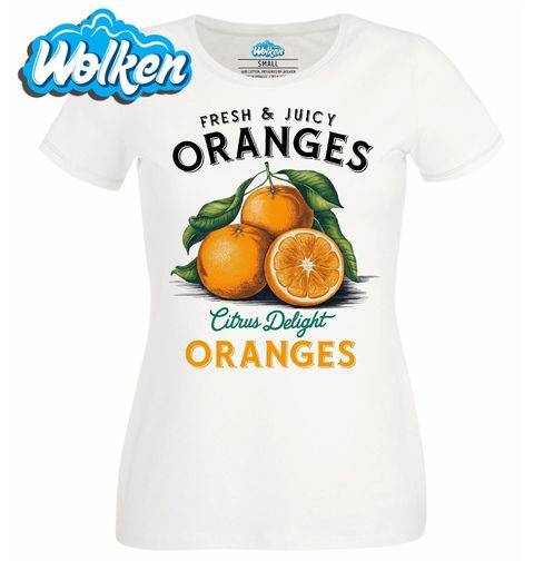 Obrázek produktu Dámské tričko Čerstvé Pomeranče Fresh & Juicy Oranges