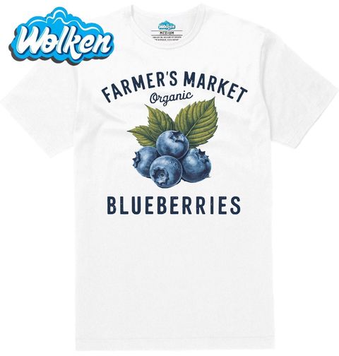 Obrázek produktu Pánské tričko Farmářské Borůvky Farmer's Market Organic Blueberries