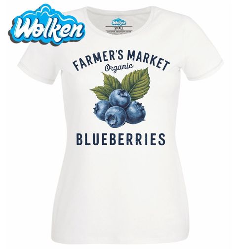 Obrázek produktu Dámské tričko Farmářské Borůvky Farmer's Market Organic Blueberries