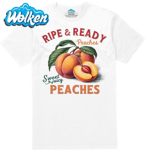 Obrázek produktu Pánské tričko Šťavnaté Broskve Ripe & Ready Peaches