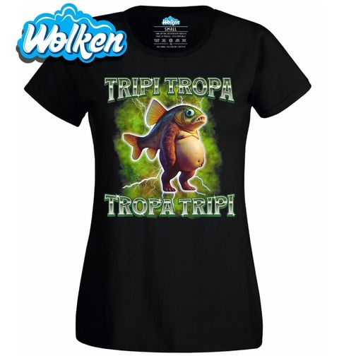 Obrázek produktu Dámské tričko Italský Brainrot Tripi Tropa Tropa Tripi