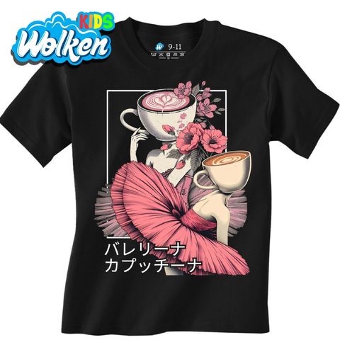 Obrázek produktu Dětské tričko Japonská Ballerina Cappuccina