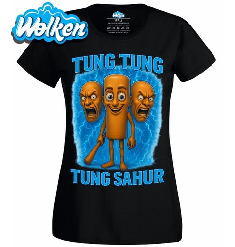 Obrázek produktu Dámské tričko Tung Tung Tung Sahur Mistr Přetvářky