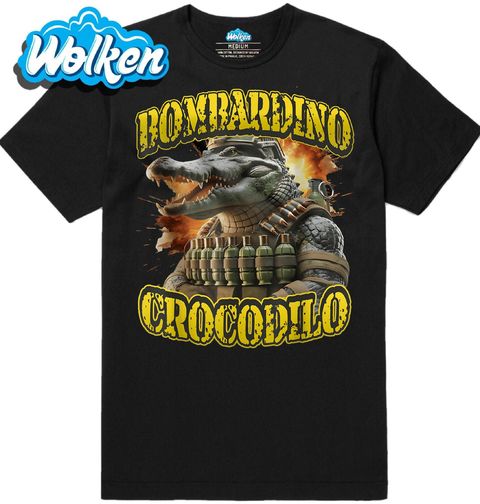 Obrázek produktu Pánské tričko Výsadkář z Bažin Bombardino Crocodilo