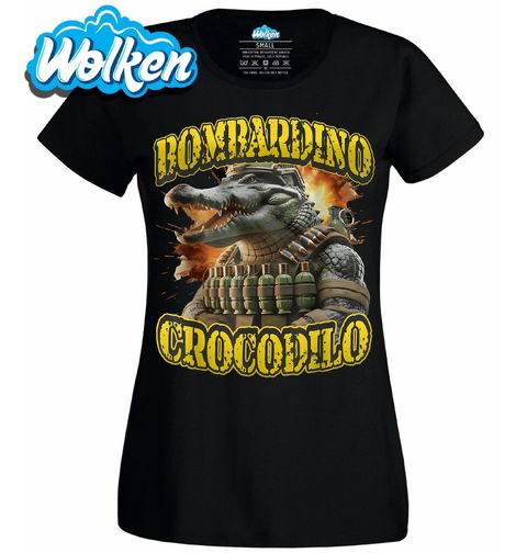 Obrázek produktu Dámské tričko Výsadkář z Bažin Bombardino Crocodilo