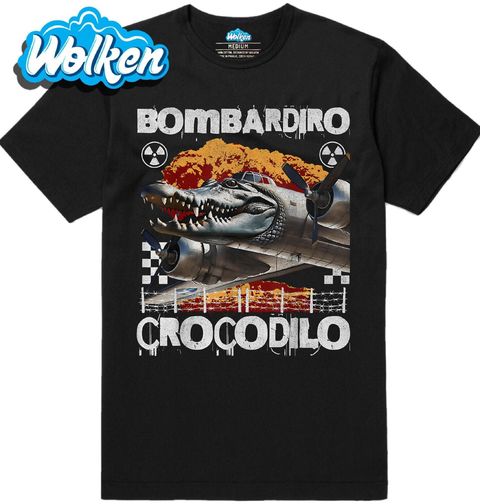 Obrázek produktu Pánské tričko Válečný Bombardino Crocodilo