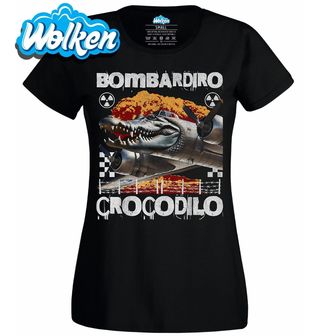 Dámské tričko Válečný Bombardino Crocodilo.jpg