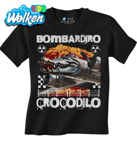 Obrázek produktu Dětské tričko Válečný Bombardino Crocodilo