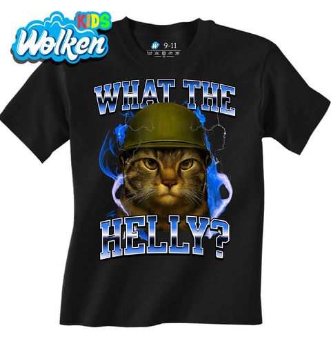Obrázek produktu Dětské tričko Armádní Kočka What The Helly? 