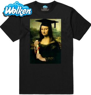 Pánské tričko Mona Lisa na Promoci.jpg