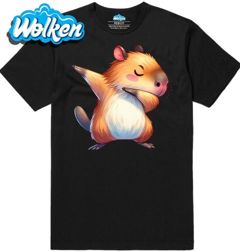 Obrázek produktu Pánské tričko Dabující Kapybara Dabbing Capybara