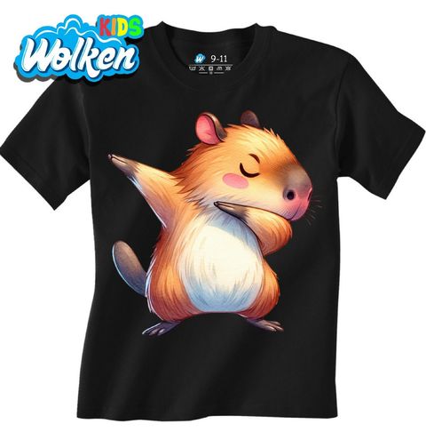 Obrázek produktu Dětské tričko Dabující Kapybara Dabbing Capybara