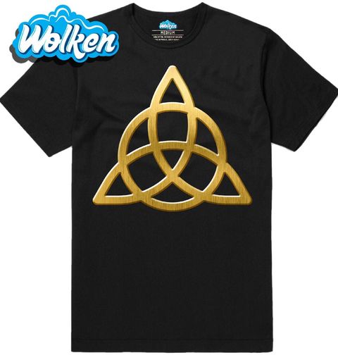Obrázek produktu Pánské tričko Zlatá Triquetra