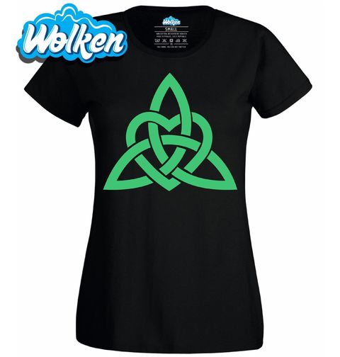 Obrázek produktu Dámské tričko Srdce Keltského Uzlu Celtic Trinity Knot