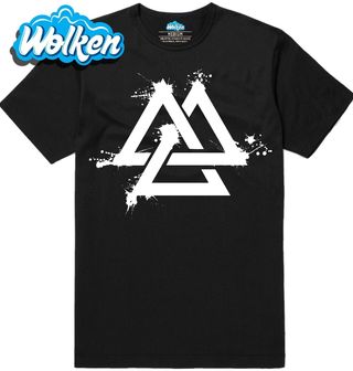 Pánské tričko Valknut Uzel Padlých Válečníků.jpg