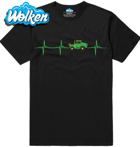 Obrázek produktu Pánské tričko Kardiogram a Polní Traktor