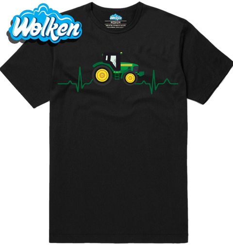 Obrázek produktu Pánské tričko Kardiogram a Zelený Traktor