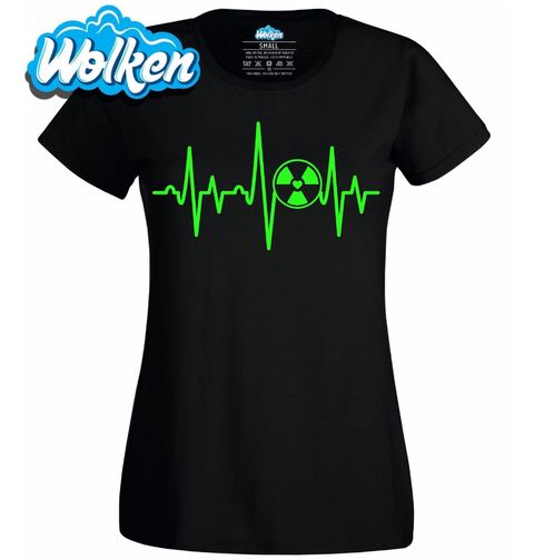 Obrázek produktu Dámské tričko Radioaktivní Kardiogram