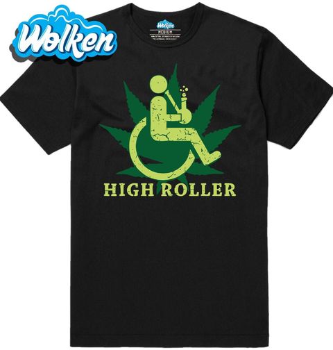 Obrázek produktu Pánské tričko Zhulený Vozíčkář High Roller