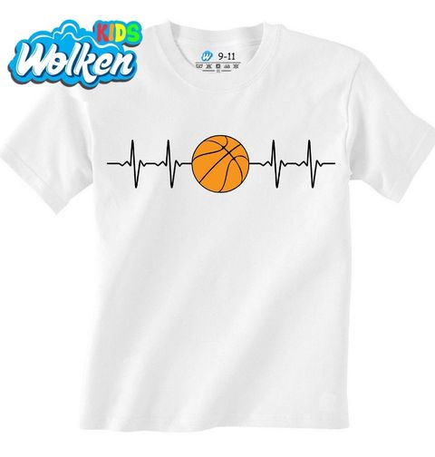 Obrázek produktu Dětské tričko Kardiogram a Basketbalový Míč