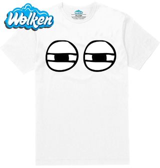 Pánské tričko  Vidím Tě! Cartoon Suspicious Eyes.jpg