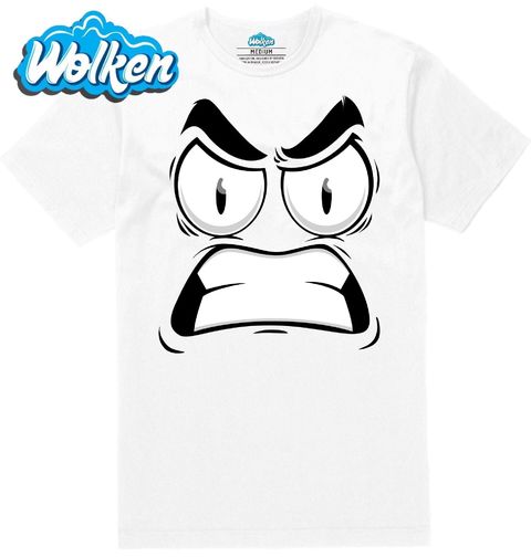 Obrázek produktu Pánské tričko Vzteklý Smajlík Angry Cartoon Emoji